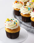 Mini Vanilla Cupcakes - 12