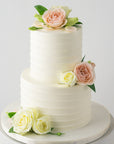 Petite Lines Buttercream Cake