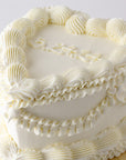 Vintage Heart Cake