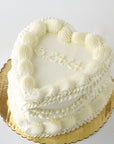 Vintage Heart Cake